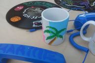 Team building original avec MadCityZen : des objets décorés à la main par les participants. | © MadCityZen